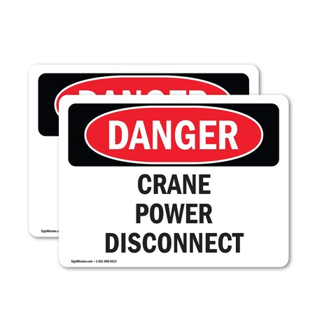 Signmission Safety Culture Sign, 5 in Width, Vinyl Decal, Rectangle OS-2PACK-DS-D-35-L-2076